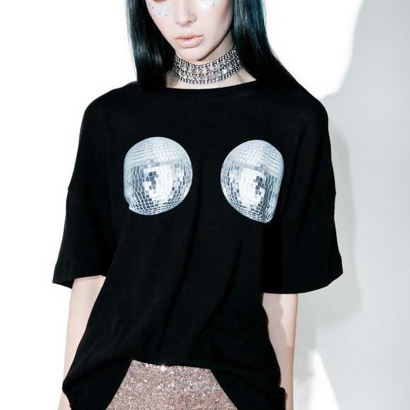 Wildfox Tops - WILDFOX Couture Disco Sonic Tee